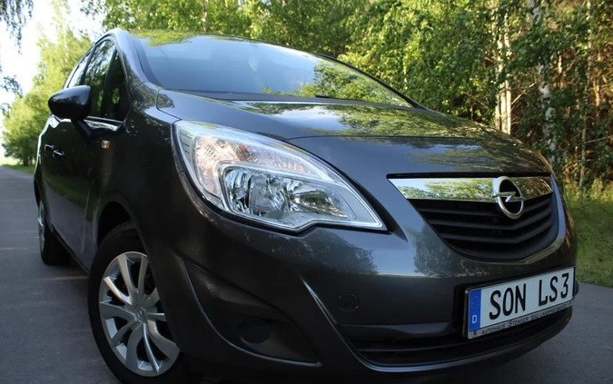 Opel Meriva cena 22900 przebieg: 134675, rok produkcji 2010 z Łęczyca małe 667